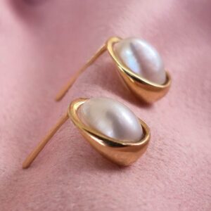 Brinco Meandro em Ouro 18k